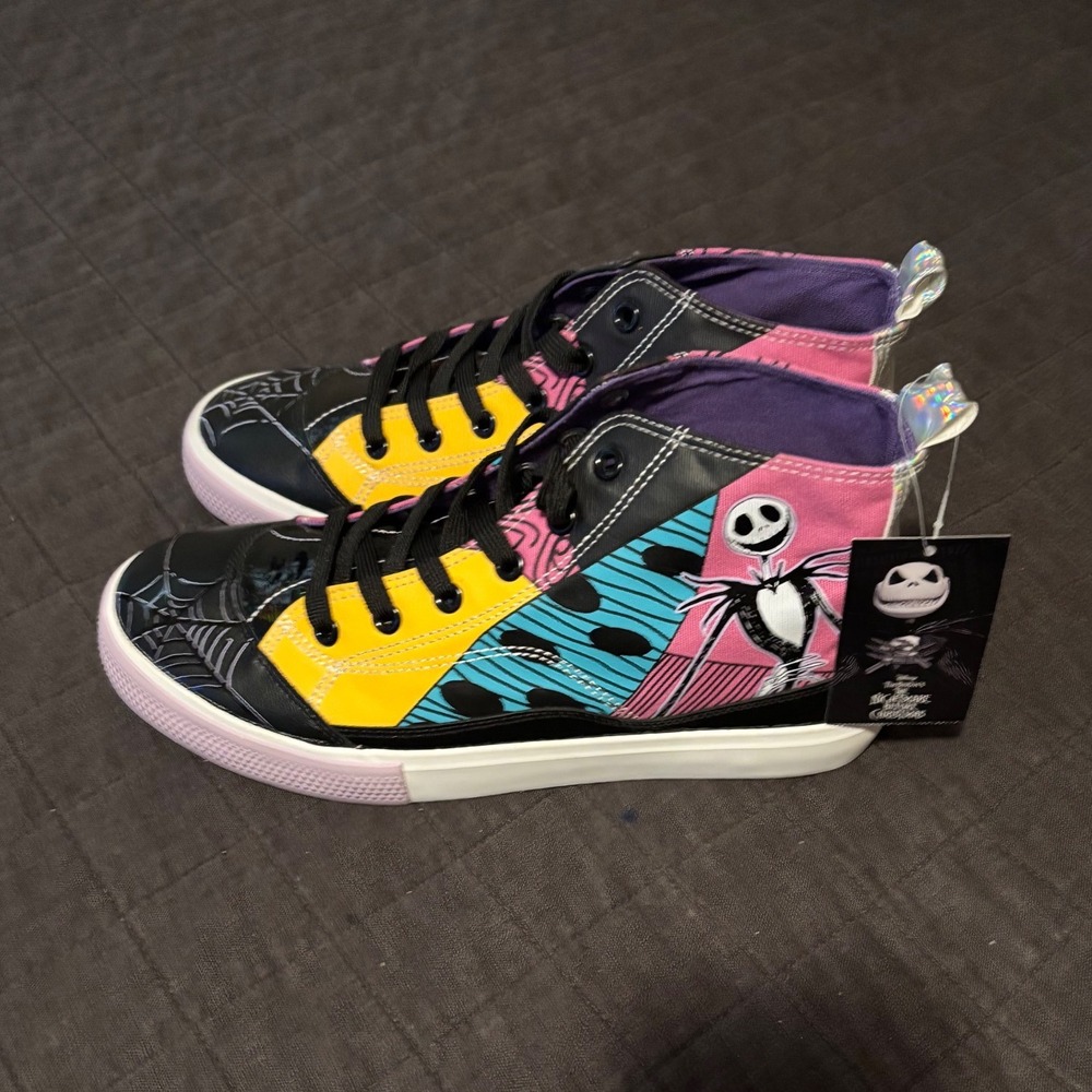 Nightmare Before‎ Christmas Sneakers Jack Skellington High Top Shoes